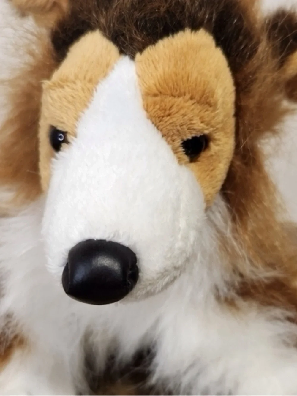 GANZ Sheltie Plush Dog Toy - Brown, White & Black Fur